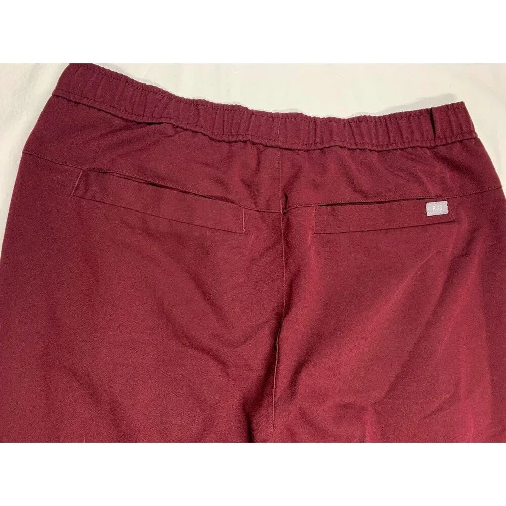 Figs Tansen Jogger Scrub Pant Mens M Burgundy MXXSW2004